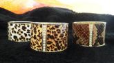 BIV0008 - Bracelete animal print com strass