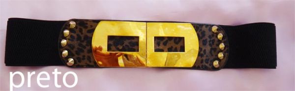 BIV0063 - Cinto elástico animal print