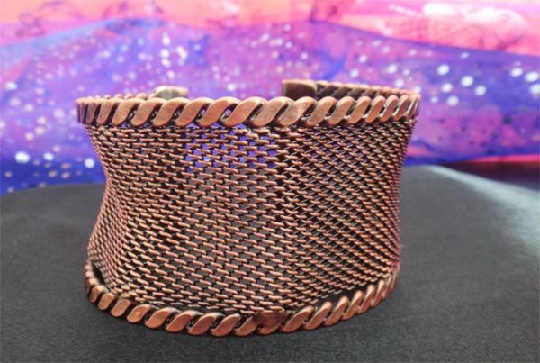BIV0010 - Bracelete de rede cobre